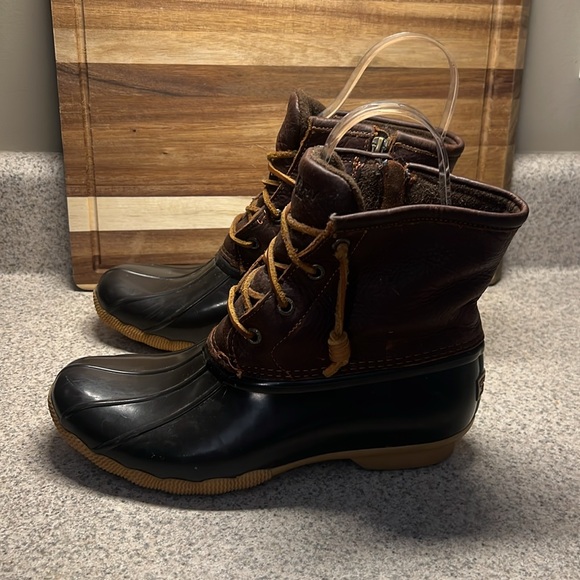 Sperry Saltwater Duck Boots Size 7.5 - Picture 2 of 6
